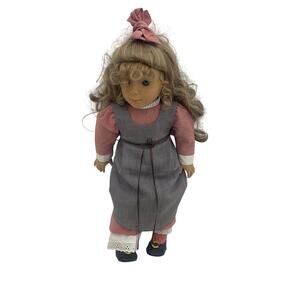 Preowned Play Baby Doll Tall 19" Caucasian Baby Doll Little Girl Dirty Blonde